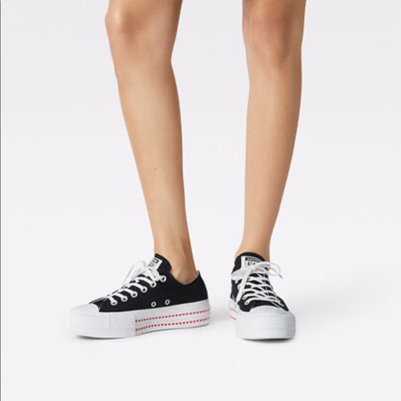 Converse platforms ❤️ LOVE YOURSELF FIRST - Picture 4 of 16